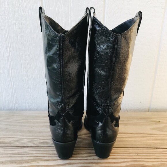 Black Heeled Boots - Picture 10 of 16